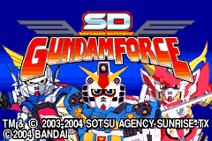 Screenshot from SD Gundam Force (USA)