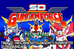 Screenshot from SD Gundam Force (USA)