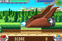 Screenshot from SD Gundam Force (USA)