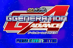 Screenshot from SD Gundam G Generation Advance (Japan)