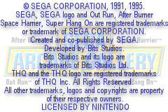 Screenshot from SEGA Arcade Gallery (Europe) (En,Fr,De,Es,It)
