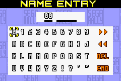Screenshot from SEGA Rally Championship (Europe) (Beta)
