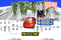 Screenshot from SEGA Rally Championship (Europe)