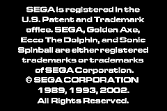 Screenshot from SEGA Smash Pack (Europe)