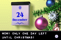 Screenshot from Santa Claus Saves the Earth (Europe)