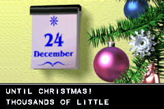 Screenshot from Santa Claus Saves the Earth (Europe)