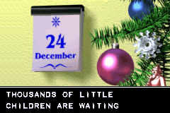 Screenshot from Santa Claus Saves the Earth (Europe)