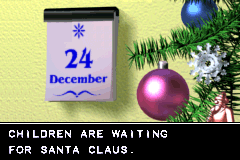 Screenshot from Santa Claus Saves the Earth (Europe)