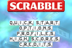 Screenshot from Scrabble (Europe) (En,Fr,De,Es)