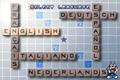 Screenshot from Scrabble Scramble! (Europe) (En,Fr,De,Es,It,Nl)