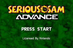Screenshot from Serious Sam Advance (Europe) (En,Fr,De)