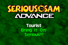Screenshot from Serious Sam Advance (Europe) (En,Fr,De)