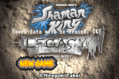 Screenshot from Shaman King - Legacy of the Spirits - Sprinting Wolf (USA)