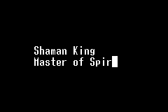 Screenshot from Shaman King - Master of Spirits 2 (USA)