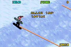 Screenshot from Shaun Palmer's Pro Snowboarder (USA, Europe)