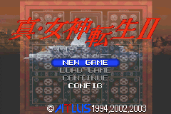 Screenshot from Shin Megami Tensei II (Japan)