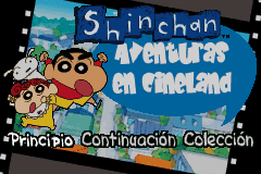 Screenshot from Shin chan - Aventuras en Cineland (Spain)