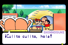 Screenshot from Shin chan contra los Munecos de Shock Gahn (Spain)
