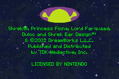 Screenshot from Shrek - Hassle at the Castle (USA) (En,Fr,De,Es,It,Nl)