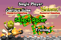 Screenshot from Shrek - Swamp Kart Speedway (USA, Europe) (En,Fr,De,Es,It,Nl)