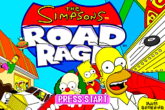 Screenshot from Simpsons, The - Road Rage (USA, Europe)
