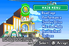 Screenshot from Simpsons, The - Road Rage (USA, Europe)