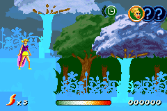 Screenshot from Sky Dancers - They Magically Fly! (Europe) (En,Fr,De,Es,It)