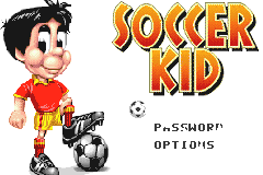 Screenshot from Soccer Kid (USA, Europe)