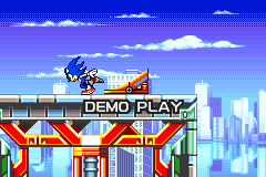 Screenshot from Sonic Advance 3 (Japan) (Demo) (Kiosk, GameCube)