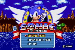 Screenshot from Sonic The Hedgehog - Genesis (USA)