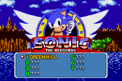 Screenshot from Sonic The Hedgehog - Genesis (USA)