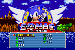 Screenshot from Sonic The Hedgehog - Genesis (USA)
