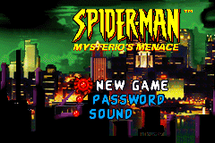 Screenshot from Spider-Man - Mysterio's Menace (USA, Europe)