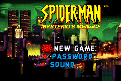 Screenshot from Spider-Man - Mysterio's Menace (USA, Europe)