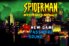 Screenshot from Spider-Man - Mysterio's Menace (USA, Europe)