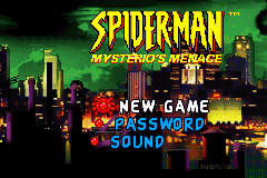Screenshot from Spider-Man - Mysterio's Menace (USA, Europe)