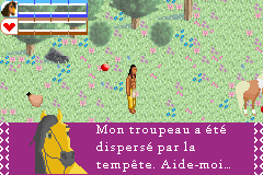 Screenshot from Spirit - L'Etalon des Plaines - A la Recherche de la Terre Natale (France)