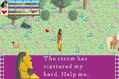Screenshot from Spirit - Stallion of the Cimarron - Search for Homeland (Europe)