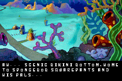 Screenshot from SpongeBob SquarePants - Revenge of the Flying Dutchman (USA) (Beta)
