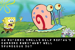 Screenshot from SpongeBob SquarePants - Revenge of the Flying Dutchman (USA) (Beta)