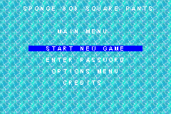 Screenshot from SpongeBob SquarePants - SuperSponge (USA, Europe) (Beta) (2001-02-26)