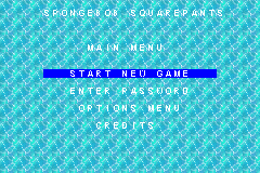 Screenshot from SpongeBob SquarePants - SuperSponge (USA, Europe) (Beta) (2001-03-01)