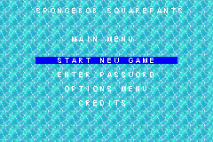 Screenshot from SpongeBob SquarePants - SuperSponge (USA, Europe) (Beta) (2001-03-01)