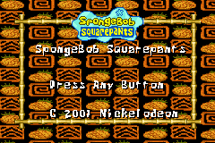 Screenshot from SpongeBob SquarePants - SuperSponge (USA, Europe) (Beta) (2001-06-06T113400)