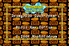 Screenshot from SpongeBob SquarePants - SuperSponge (USA, Europe) (Beta) (2001-06-06T113400)