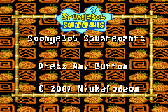 Screenshot from SpongeBob SquarePants - SuperSponge (USA, Europe) (Beta) (2001-06-06T113400)