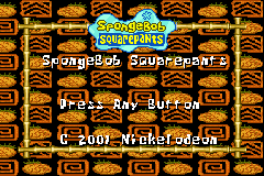 Screenshot from SpongeBob SquarePants - SuperSponge (USA, Europe) (Beta) (2001-06-06T113400)