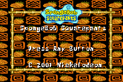 Screenshot from SpongeBob SquarePants - SuperSponge (USA, Europe) (Beta) (2001-06-06T113400)