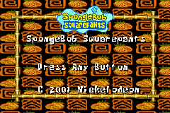 Screenshot from SpongeBob SquarePants - SuperSponge (USA, Europe) (Beta) (2001-06-06T113400)