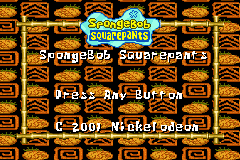 Screenshot from SpongeBob SquarePants - SuperSponge (USA, Europe) (Beta) (2001-06-06T113900)